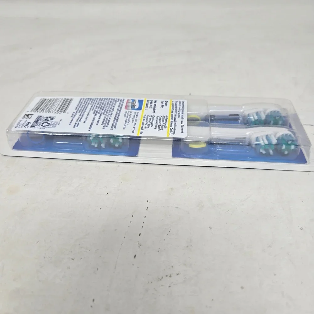 Oral-B Dual Clean‎ Replacement Electric Toothbrush Heads 3 Count EB417-3